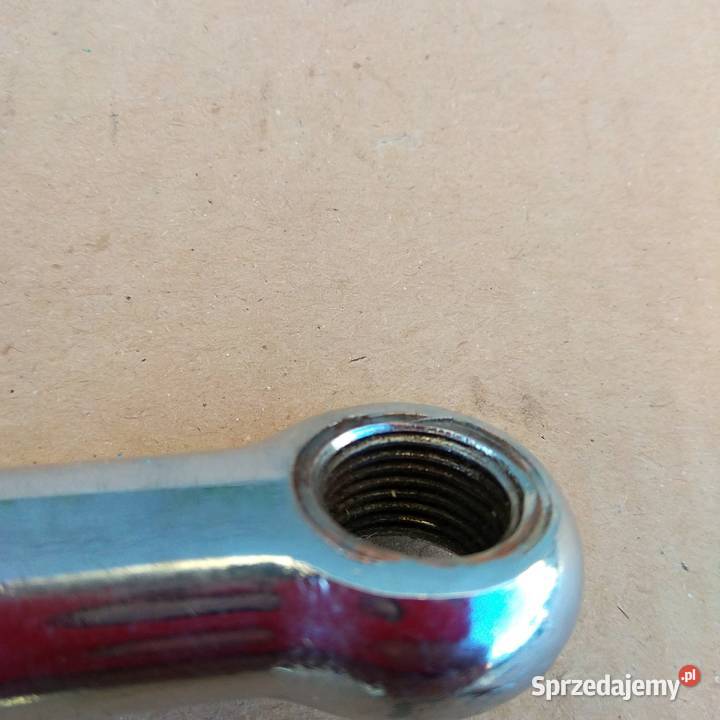 Korba ramie rowerowe PRL Romet 170mm chromowana Świebodzice
