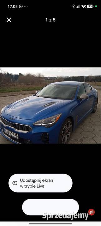 Kia stinger dolnośląskie