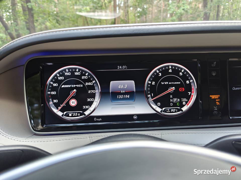 MercedesBenz Klasa S 63 AMG 4Matic sprowadzony Warszawa