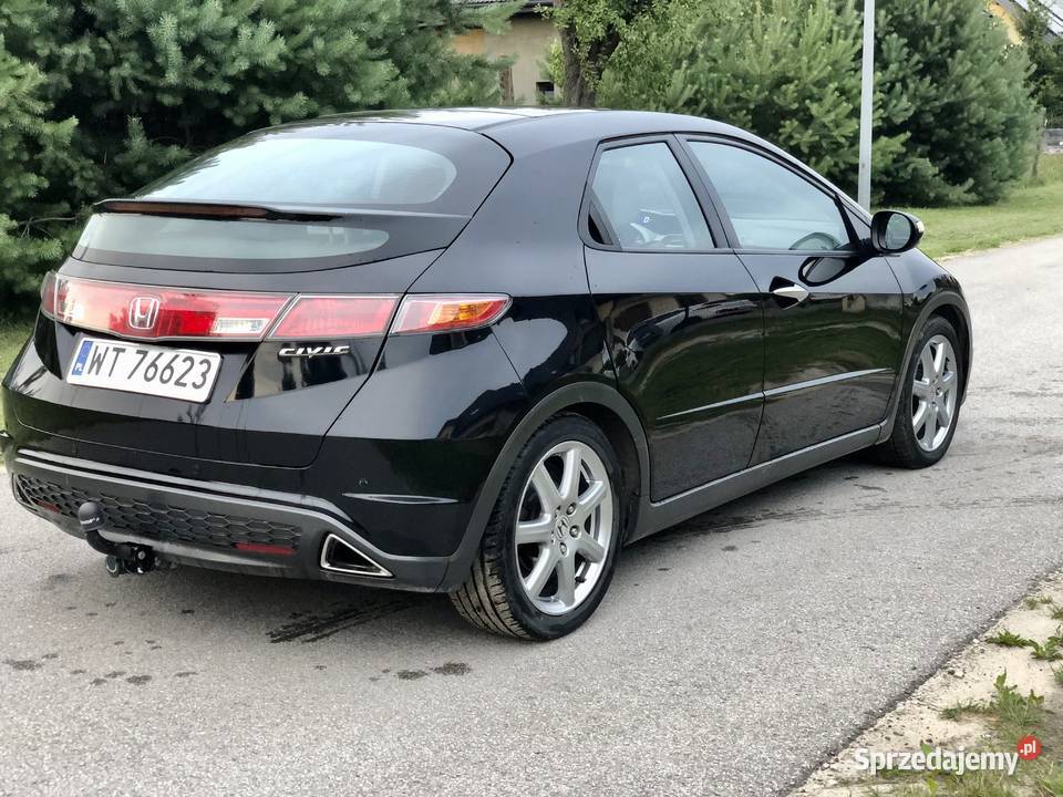 Honda Civic UFO 2006r 22 diesel panorama Xenon garażowany mazowieckie Działki
