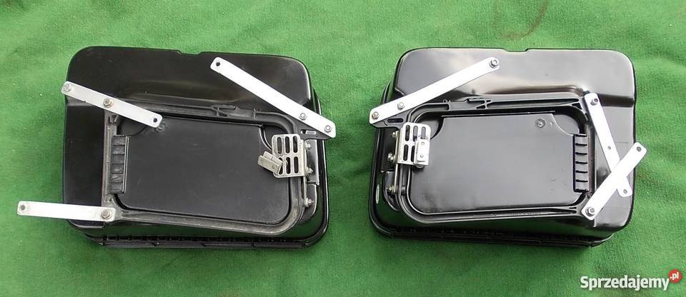 KRAUSER kufry boczne komplet stelaże Leszno