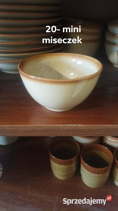 Zastawa stołowa porcelitowa Tułowice