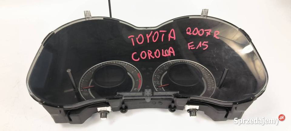 LICZNIK ZEGAR TOYOTA COROLLA E15 8380002P52 Pozostałe Lipno