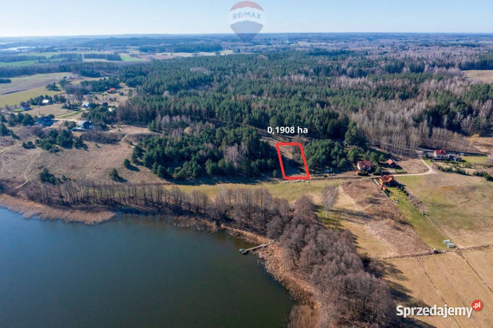 Działka budowlana na Mazurach Jeziora Kiersztanowo sprzedam