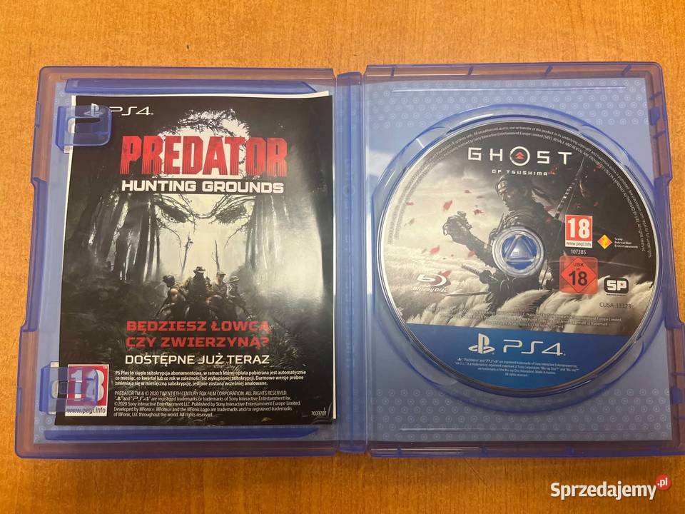 Ghost of Tsushima PlayStation 4 Polska Okładka warmińsko-mazurskie Elbląg