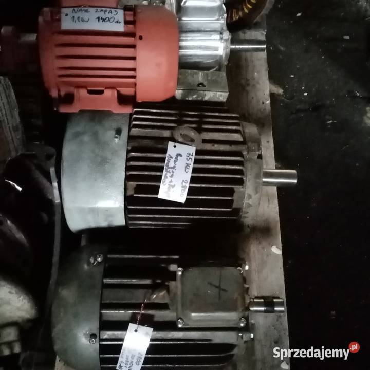 Sprzedam silnik elektryczny 4kW 2800obrmin oska Elektryczne wielkopolskie Jarocin sprzedam