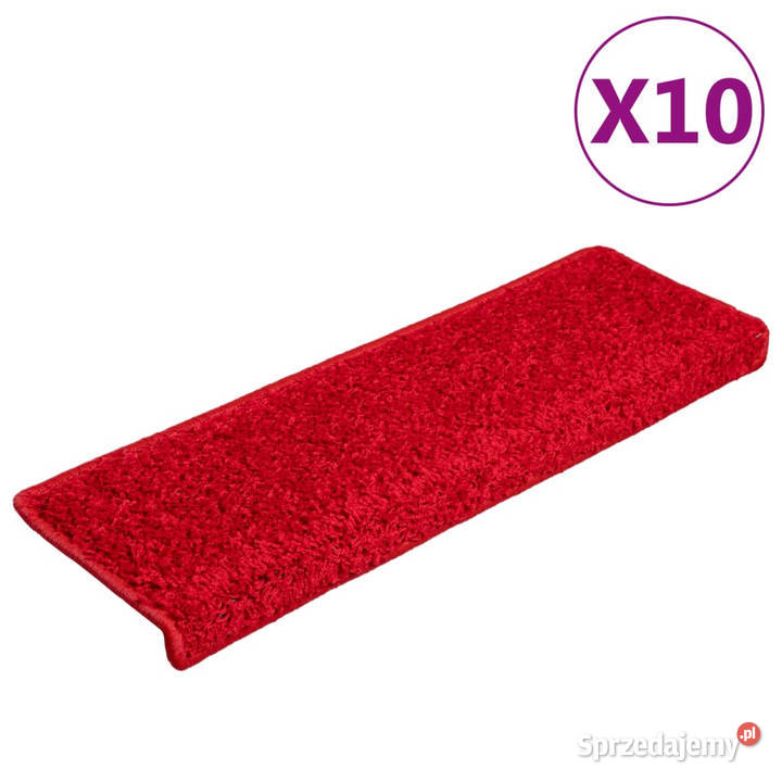 Nakładki na schody 10 65x21x4 czerwone WM149829 Warszawa