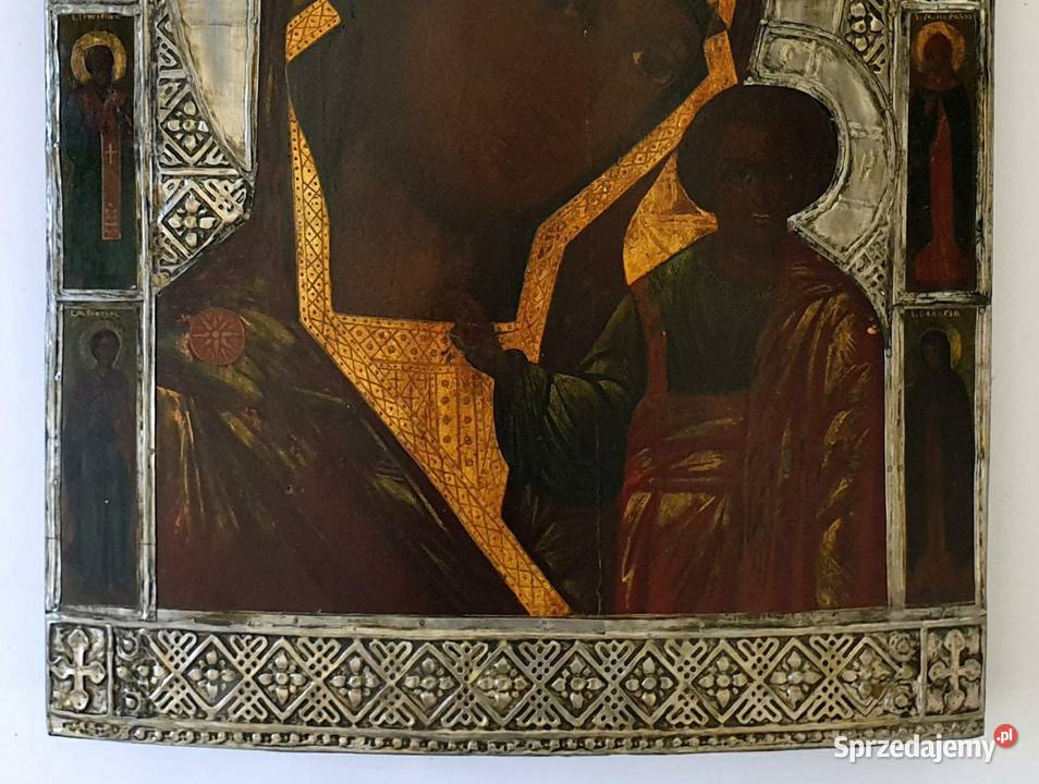Ikona Matka Boża Kazańska XIXw 0172 Warszawa
