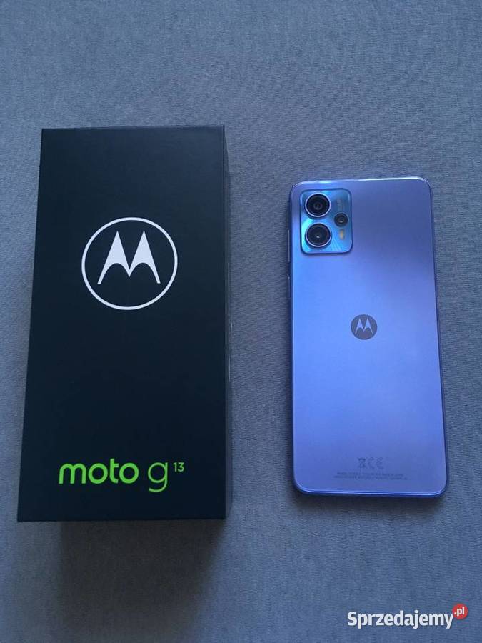 Motorola moto g13 Lavender Blue 4+128 GB na gwarancji stan idealny
