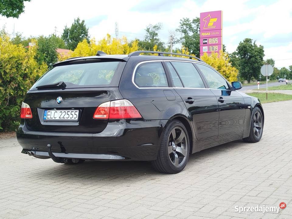 BMW Seria 5 E61 525d Touring Automat Panorama łódzkie Głowno