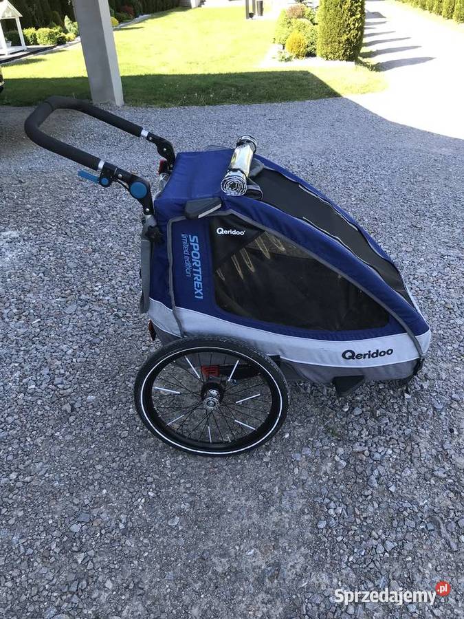 Przyczepka rowerowa Qeridoo sportrex1 Kranów