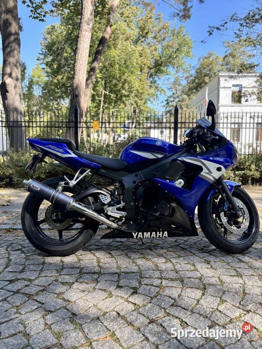 Yamaha YZFR6 nieuszkodzony mazowieckie Piaseczno