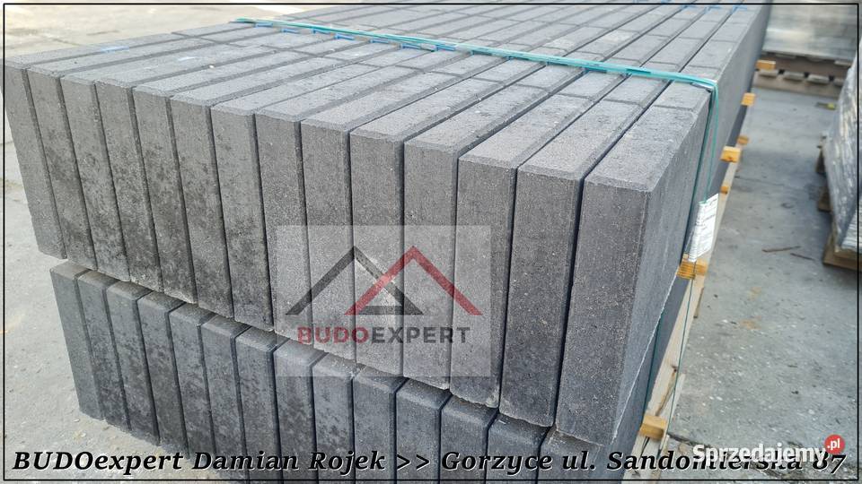 Betonowa podmurówka pod panel 250x25x5 GRAFIT