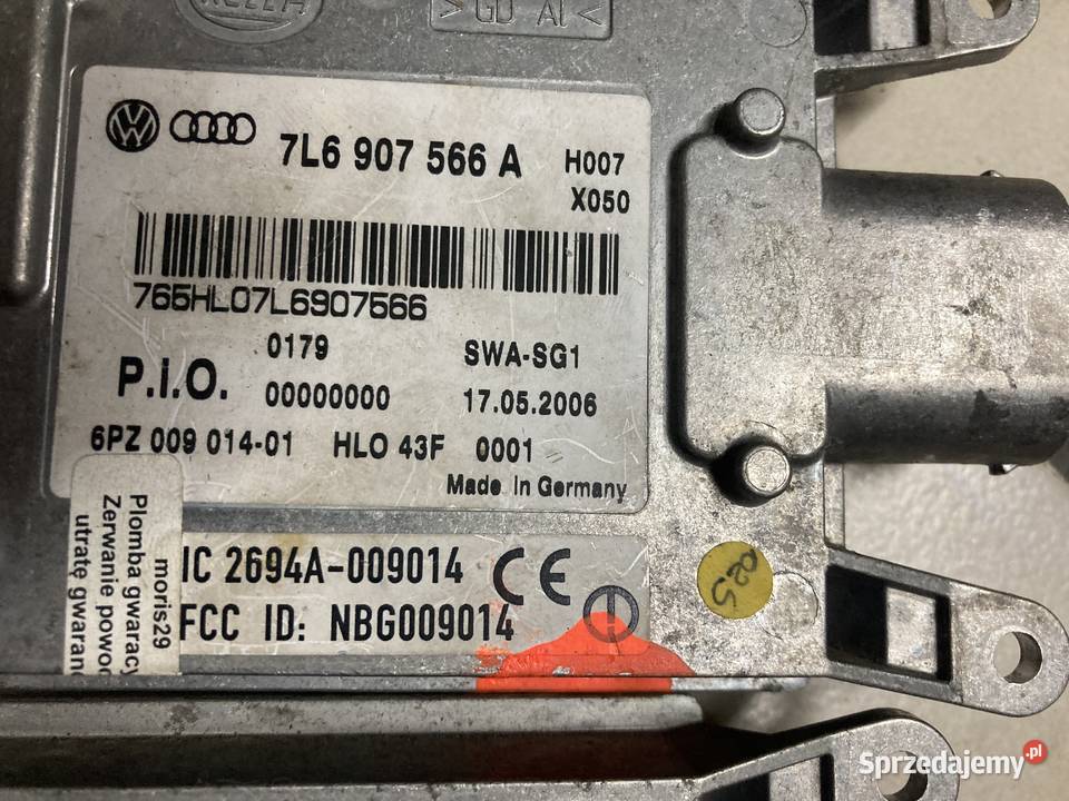 STEROWNIK ASYSTENT 7L6907566A 7L6907568