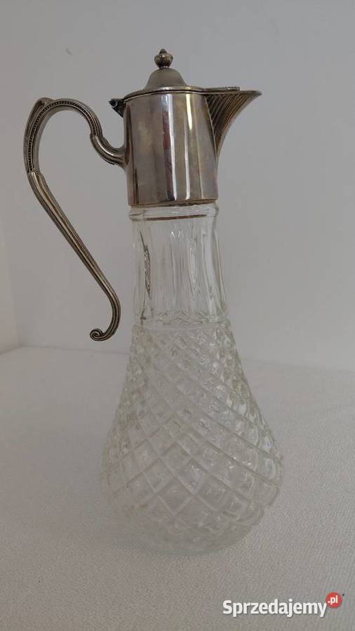 Karafka dzbanek plater Francja Krzykawa