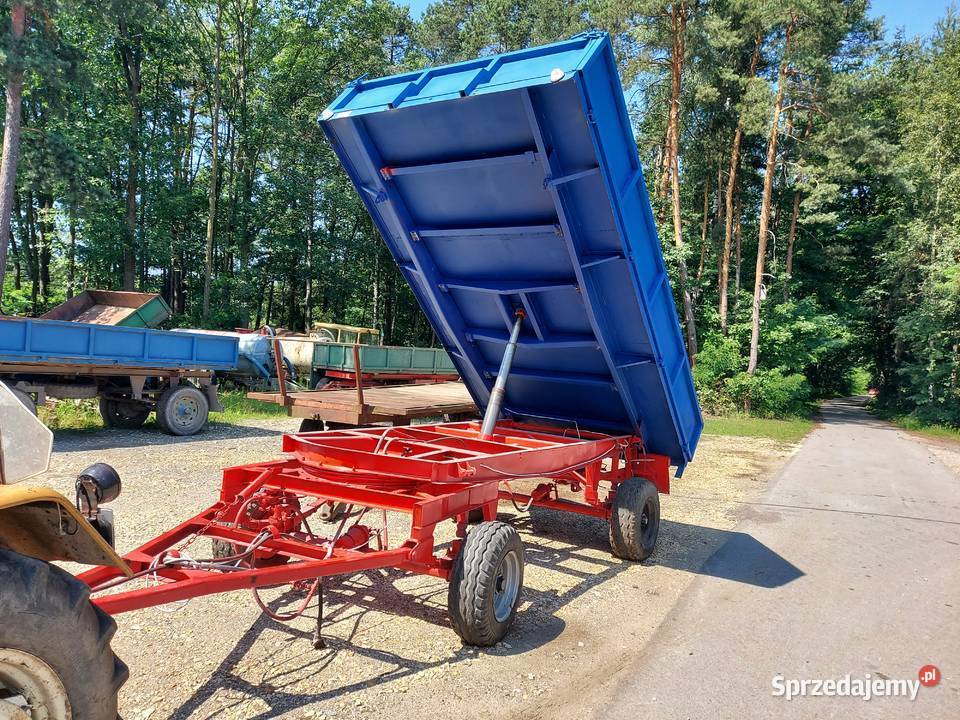 Przyczepa d47 autosan 45 t z kiprem zetor ursus nieuszkodzony małopolskie Wola Rzędzińska