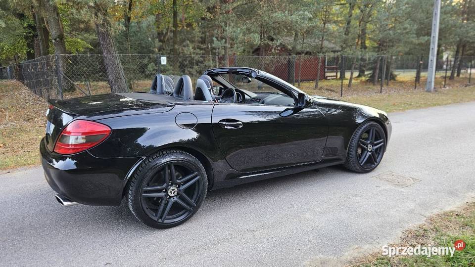 SLK 200LIFT BLACK SPORT udokumentowany przebieg skórzana tapicerka Warszawa