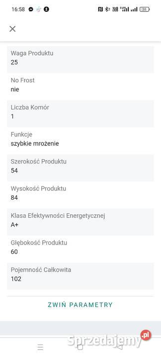 Zamrażarka Beko energooszczędna kujawsko-pomorskie Inowrocław sprzedam