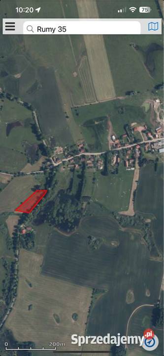 Działka budowlana woda Rumy