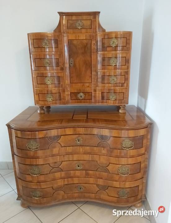 Komoda barokowa z nadstawką Meble Myślenice sprzedam