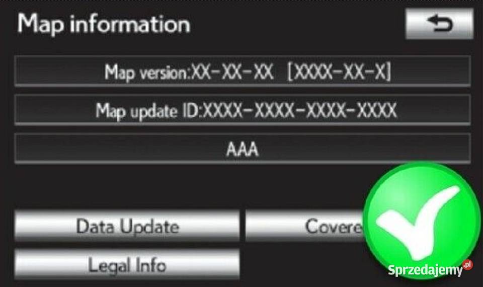 Mapy 2021 GEN7 11HDD Toyota Touch Pro Lexus EMVN Kłodawa