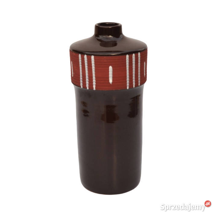 Ceramiczny wazon Keralit Litomyl Czechosłowacja