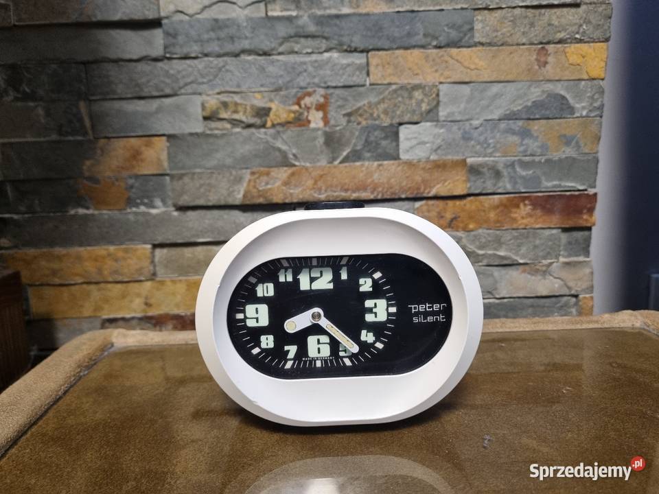 Stary budzik mechaniczny zegar zegarek PETER pomorskie Solnica sprzedam