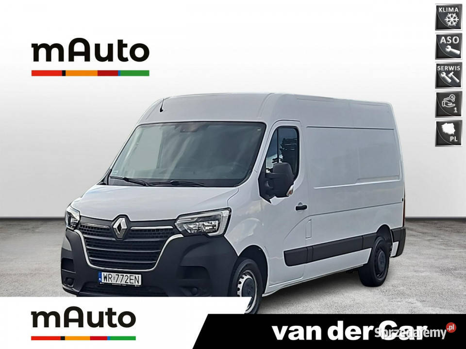 Renault Master dCi 135 Euro 6 Z Polskiego Salonu serwisowany w ASO mazowieckie Warszawa