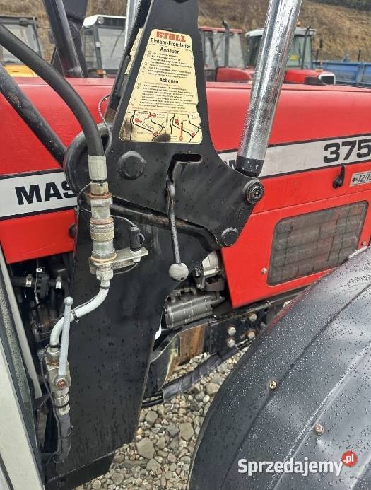 Ładowacz czołowy STOLL ALS3 Massey Ferguson 375 Krzczonów Pierwszy