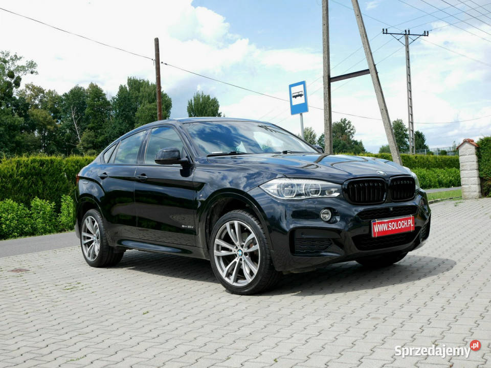 BMW X6 xDrive30d 258 M Sport Pack XDrive 4x4 Rok produkcji 2017 śląskie Goczałkowice-Zdrój