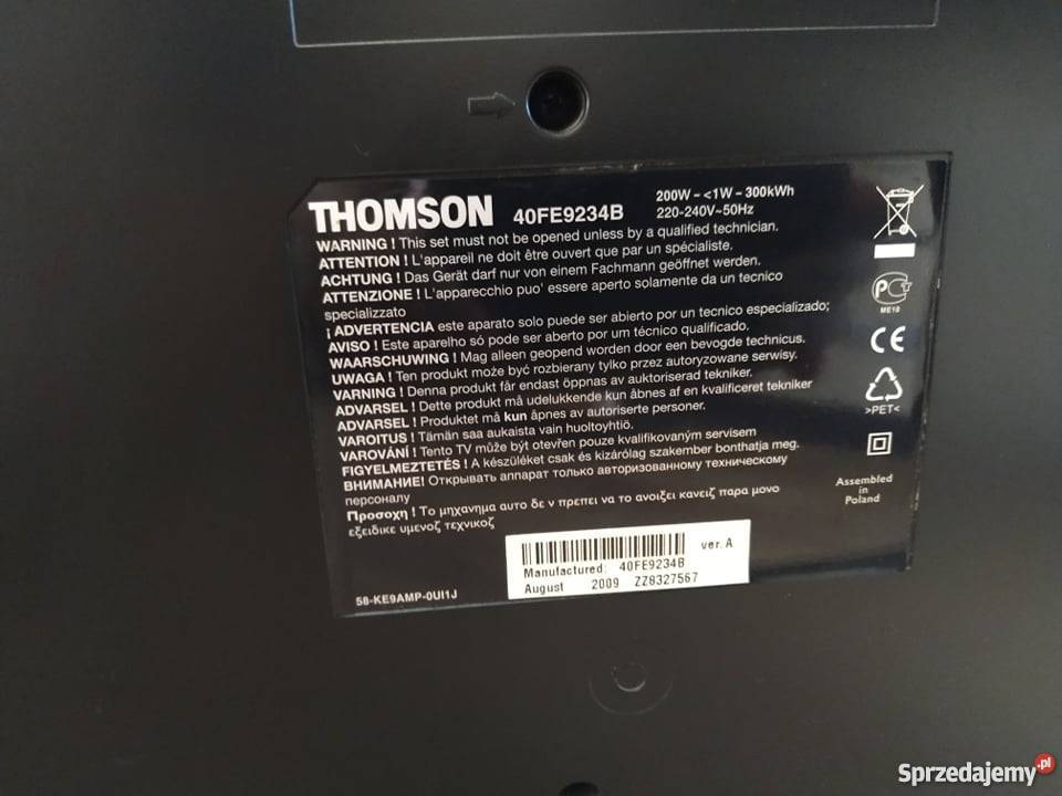 Telewizor Thomson 40 Sprawny Giżycko