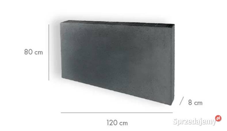 Płyta Maxima XL 120x80x8 Antracyt Duża Płyta Wielogóra sprzedam