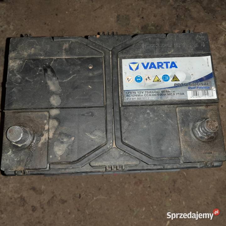 Akumulator 60ah 75ah łódzkie Lubochnia