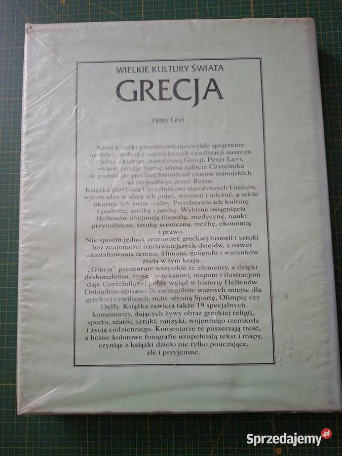 Wielkie Kultury Świata Grecja Peter Levi Penta Mapy i przewodniki Kraków