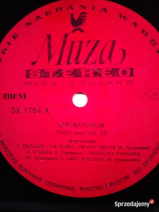 Archiwum polskiego jazzu LABORATORIUM Quasimodo Rzeszów