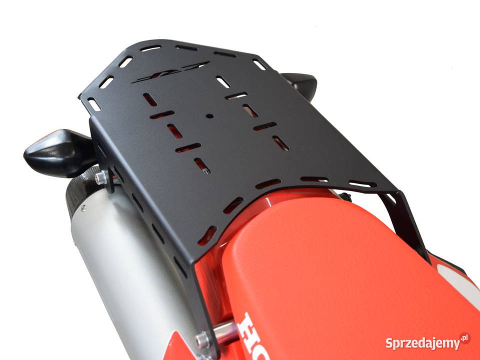Aluminiowa czarna płyta na bagaż do Honda CRF Częstochowa