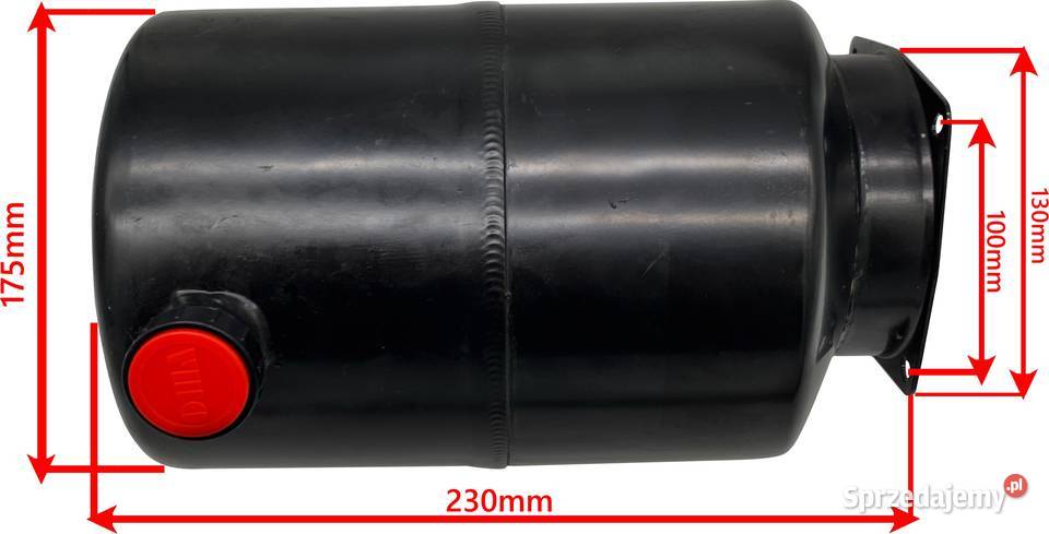 Zbiornik 4L AGREGAT HYDRAULICZNY Metalowy Solec Kujawski