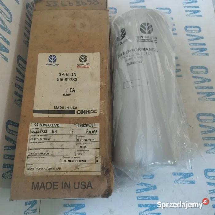 Filtr hydrauliczny 86989733 case holland john Łowicz sprzedam