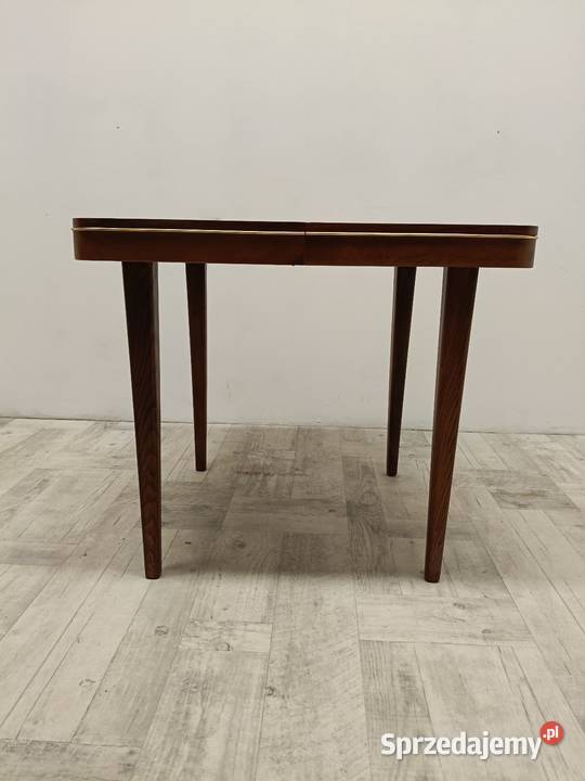 stół Jitona Czechosłowacja lata 60te komplet do 85cm Radomsko