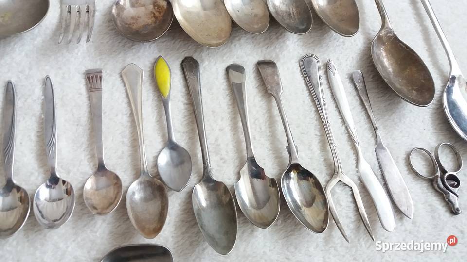 Stare Przedwojenne Sygnowane Sztućce