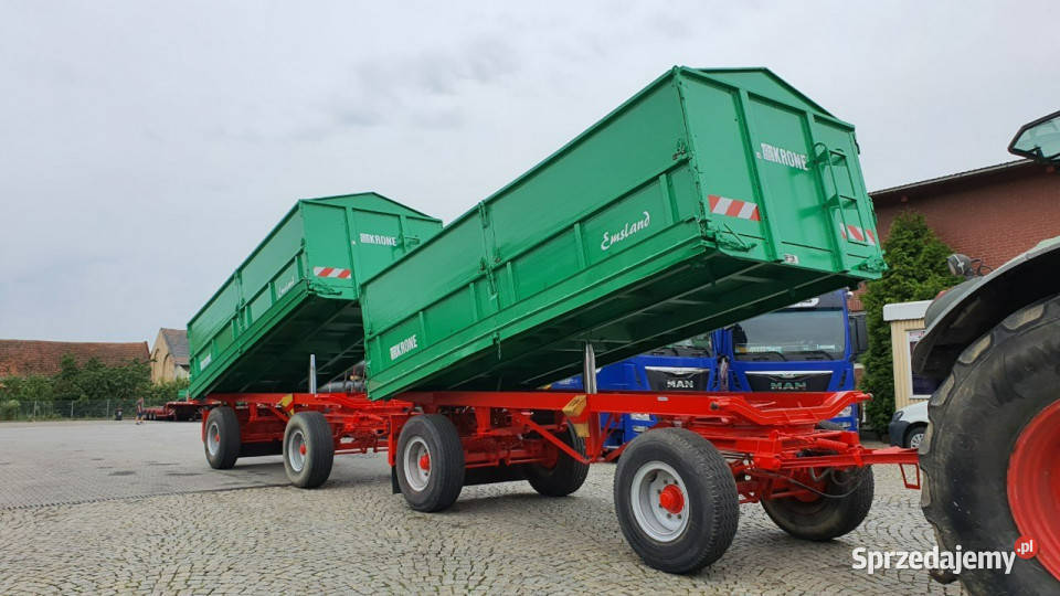Przyczepa transportowa Krone KRONE DK225 16 opolskie Głogówek sprzedam