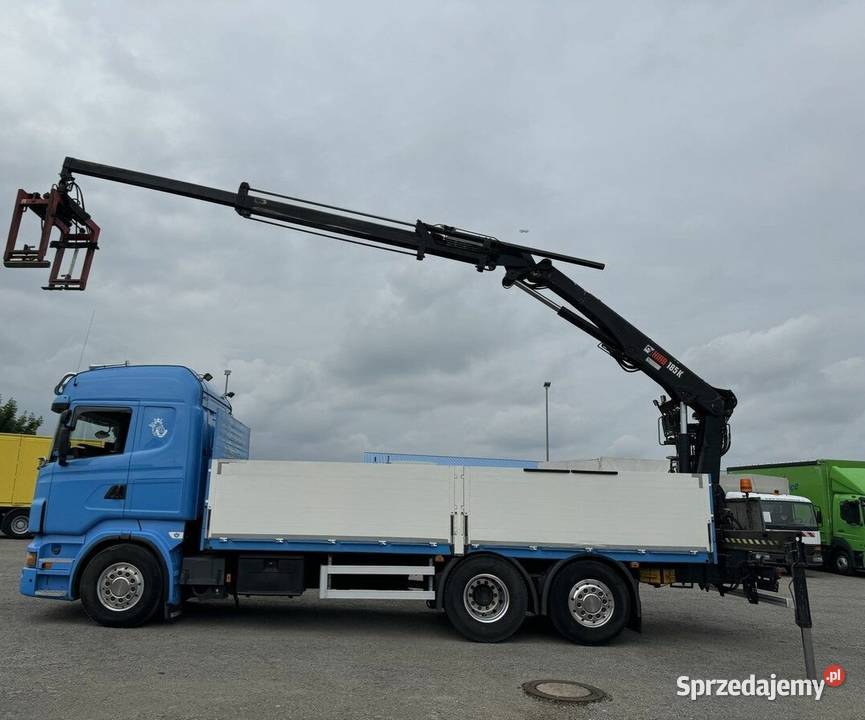 Scania Skrzynia z dzwigiem Skrzynie mazowieckie Warszawa
