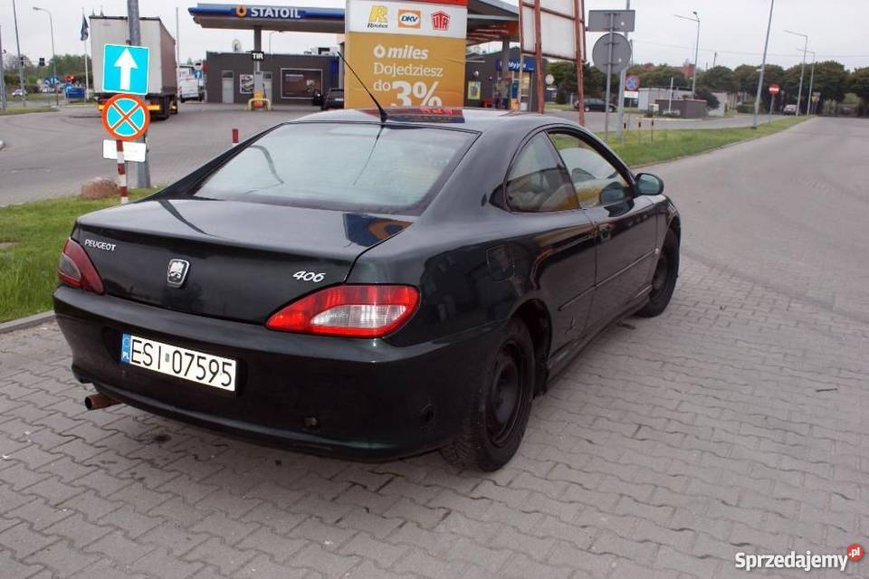 Peugeot 406 coupe 20 gaz klima skóra radio łódzkie Zduńska Wola