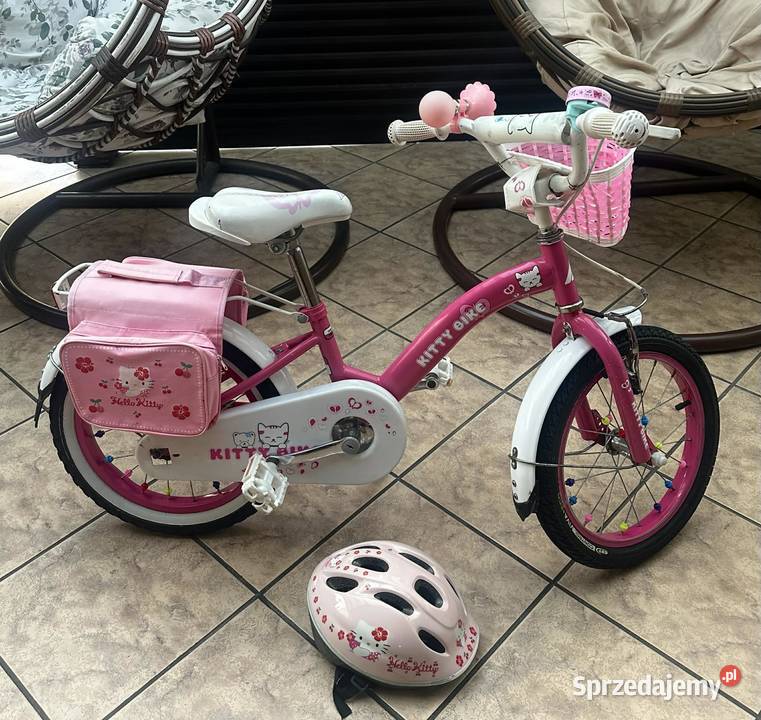 Rower dziecięcy Hello Kitty różowy 16 wielkopolskie Krotoszyn