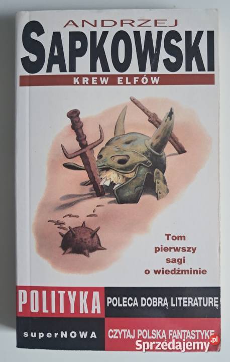 Krew elfów Andrzej Sapkowski Warszawa