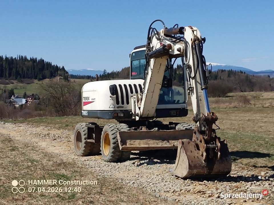 Terex te 85 małopolskie Szaflary