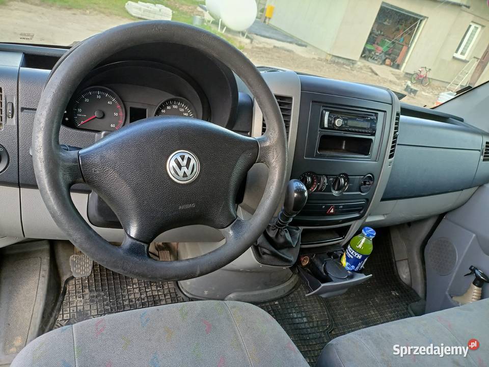 VW Crafter 25 TDI 109 Kontener kupiony w Polsce Brzeziny sprzedam
