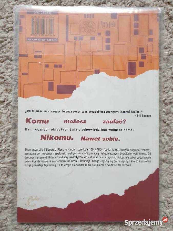 100 Naboi tom 1 Stracone Jutro cz1 wyd1 Komiksy sprzedam