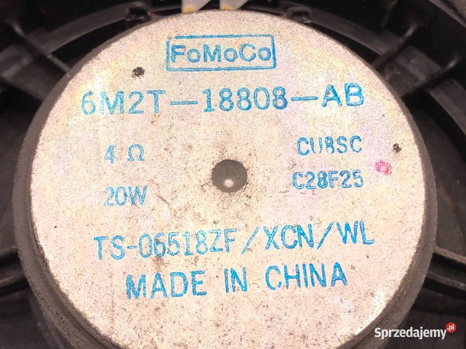GŁOŚNIKI KOMPLET FORD S 6M2T18808AB Minivan 0614 osobowe sprzedam