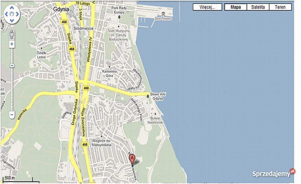 Gdynia Dom Morzem lasu cicha i spokojna dzielnic strych